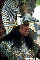 A Royal Guardsman in traditional Utani armour and decoration